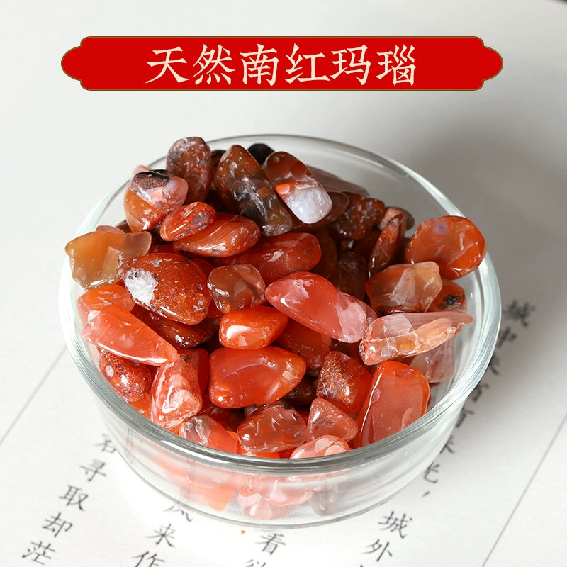 The Seven Treasures Bulk Natural Crystal Jade Semi-Precious Stone Rainbow Color Inspheration Buddha Offering Pink and Yellow Rough Stone Lucky Stone