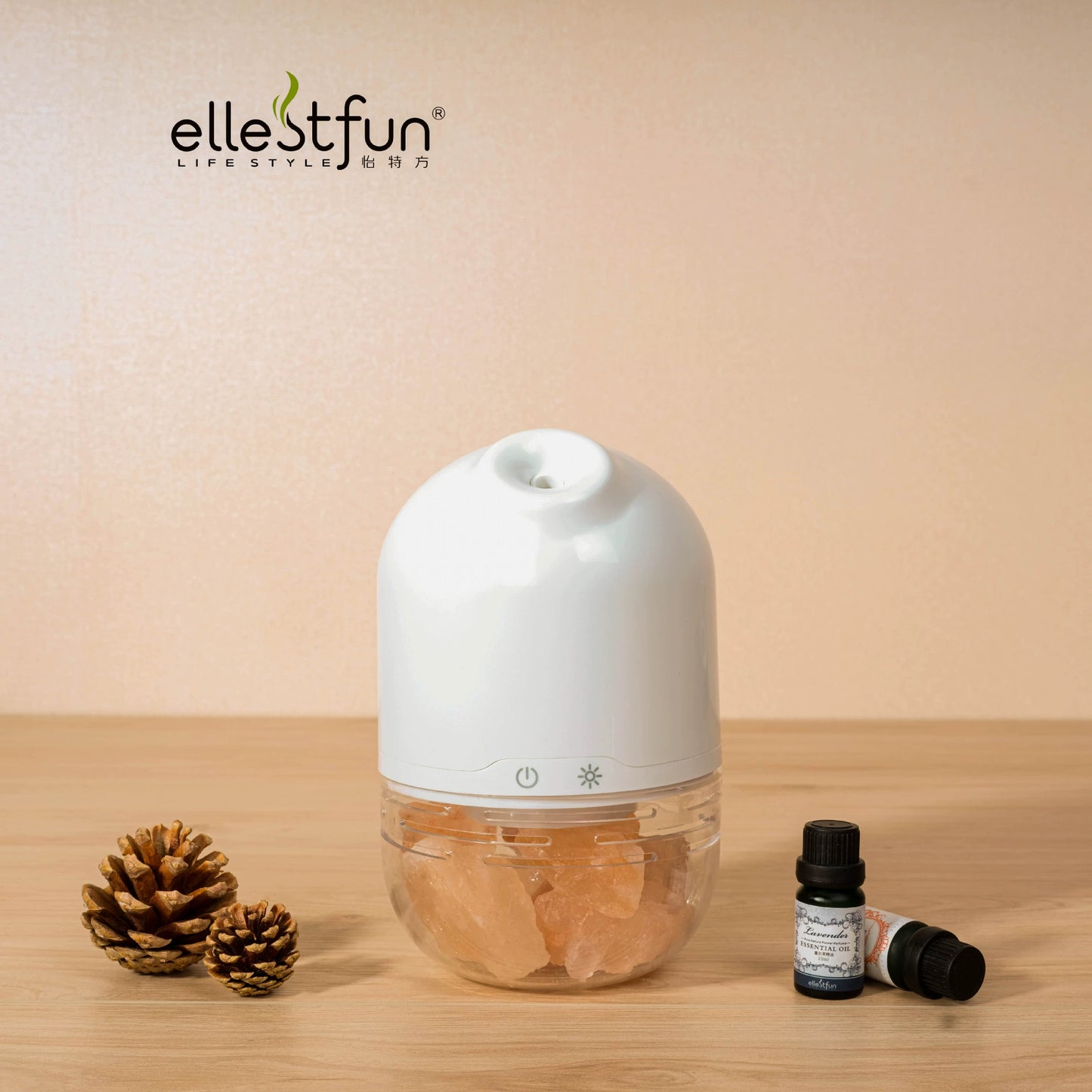 Aitefang New Product Himalayan Salt Lamps Aroma Diffuser Hotel Household Supplies Air Humidifier