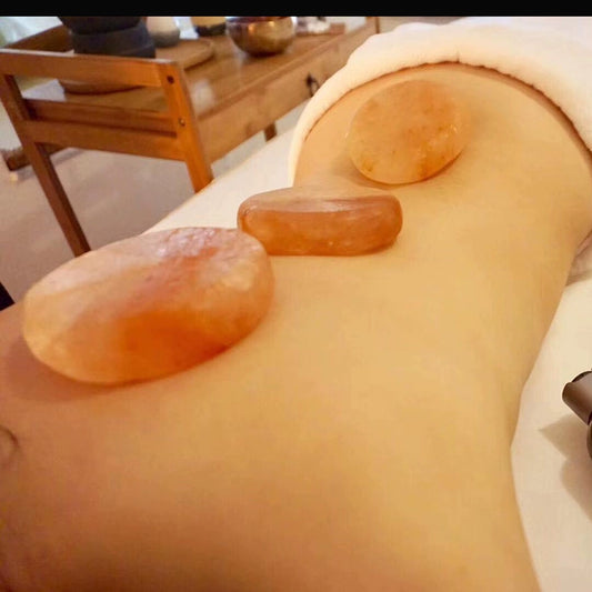 Himalayan Natural Mineral Massage Salt Soap Relaxing Fatigue Health Care Saline Rock Salt Stone Hot Compress 1 Piece