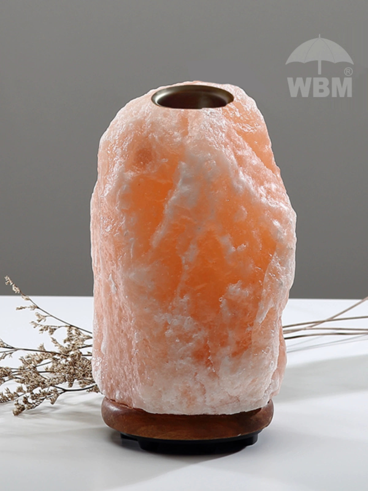 Himalayan Rose Salt Light Creative Sleep Aid Plug-in Fragrance Lamp Essential Oil Dimming Warm Color Small Night Lamp Crystal Salt Light