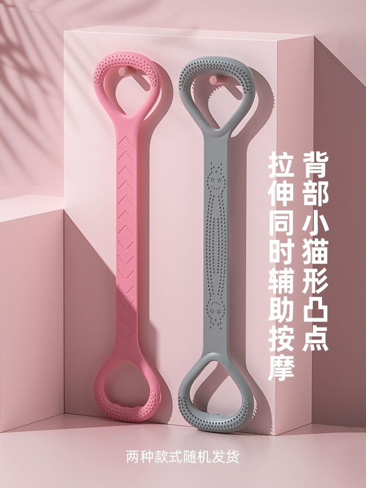 Eight-Character Chest Expander Open Back Fitness Female Stretch Strap Elastic Belt Exercise Equipment Home Open Shoulder Beauty Back Yoga Handy Gadget