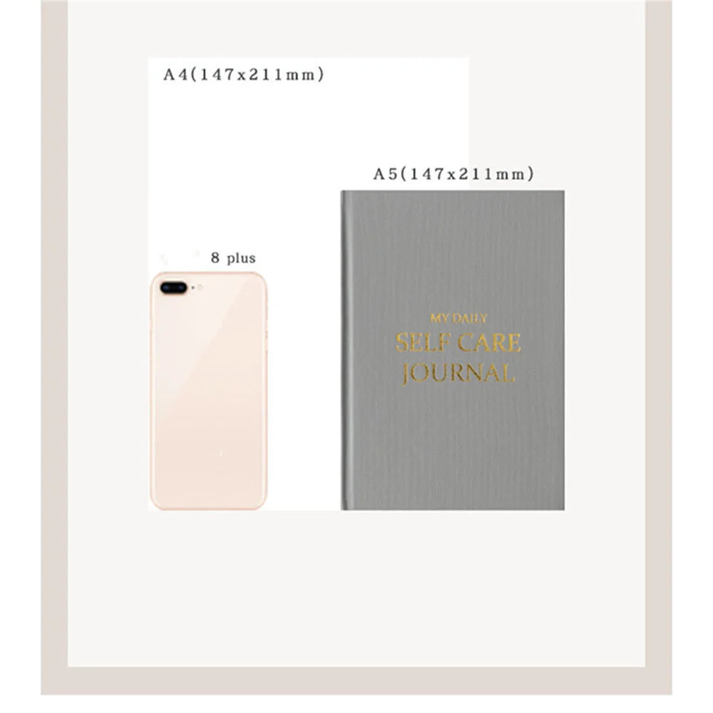 Gratitude Journal
Five-minute Journal
Happy Book
Self-help Diary
Cloth Cover Notebook