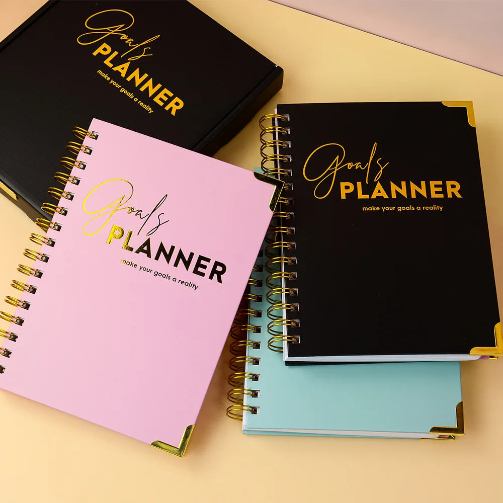 2024 A5 Agenda Planner Notebook Diary Weekly Planner Goal Habit Schedules Journal Notebooks For School Stationery Office