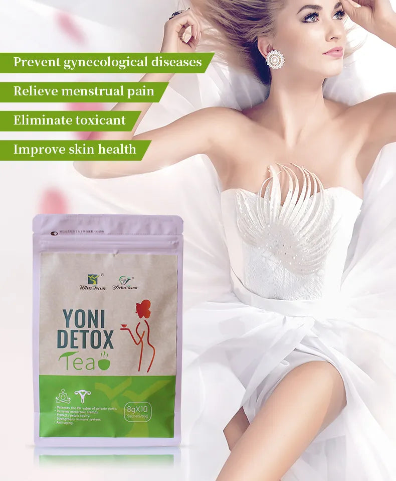 Yoni Detox Tea Clean Point Tampon Beauty And Health Pearls Vaginal Treatment  For Woman
