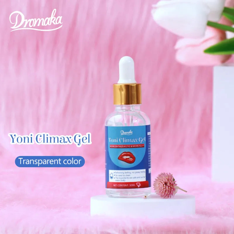 Dromaka 30ml WAP Natural Plant Based Yoni Slime Lubricant Balance pH Women Private Part Wetter Yoni Climax Gel