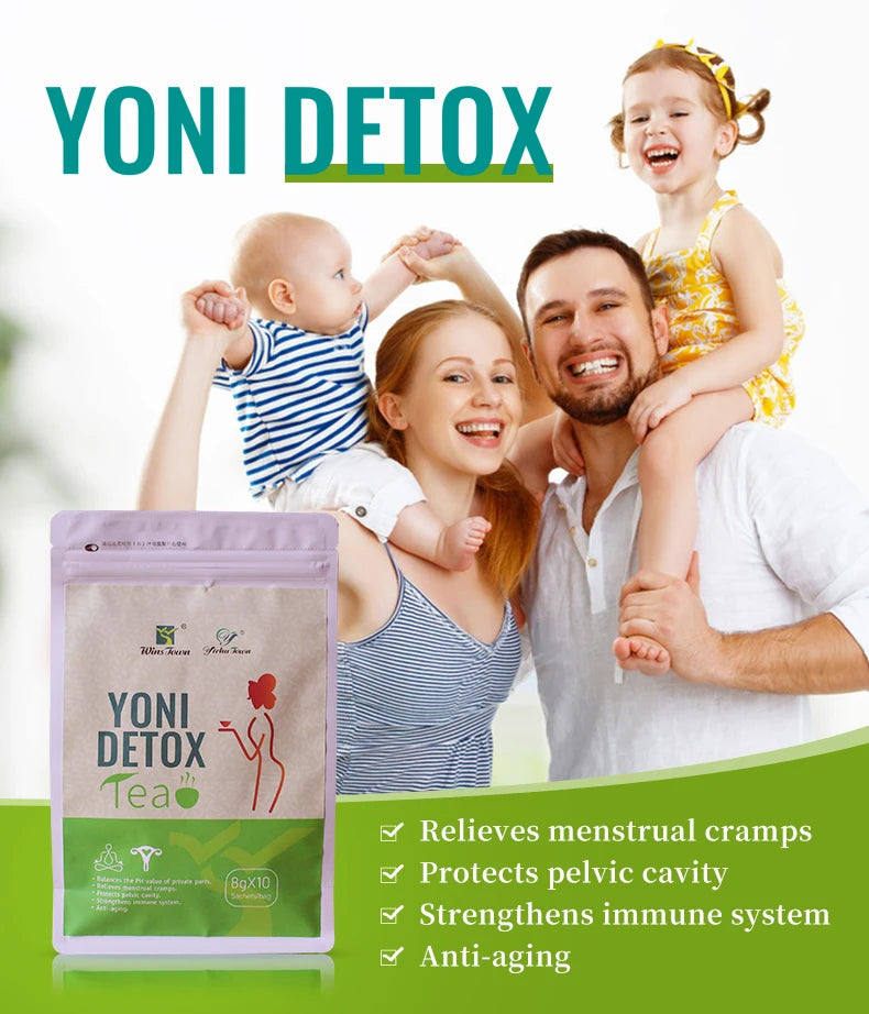 Yoni Detox Tea Clean Point Tampon Beauty And Health Pearls Vaginal Treatment  For Woman