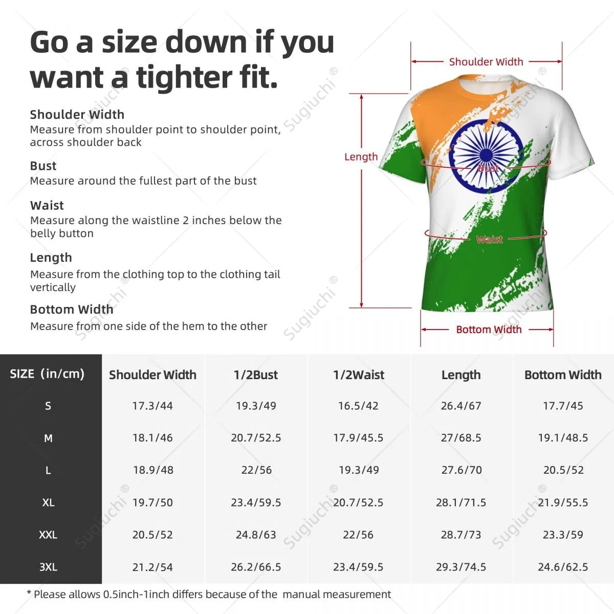 Custom Name Nunber India Flag Color Men Tight Sports T-shirt Women Tees jersey For Soccer Football Fans