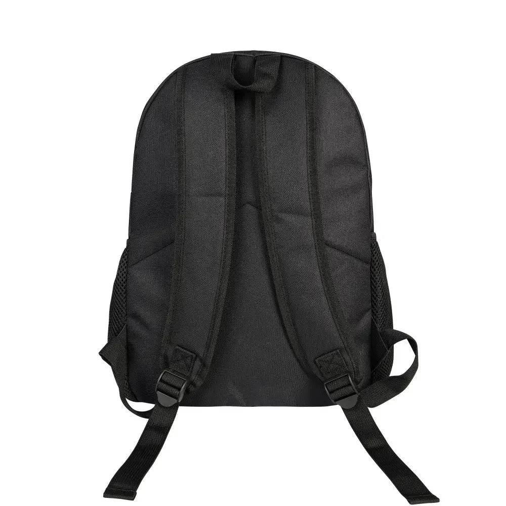 Custom Navy Blue White Mediterranean Evil Eye Mandala Pattern Backpacks Men Casual Bookbag for School College Bohemian Boho Bags