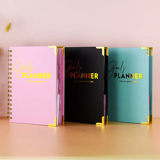 2024 A5 Agenda Planner Notebook Diary Weekly Planner Goal Habit Schedules Journal Notebooks For School Stationery Office