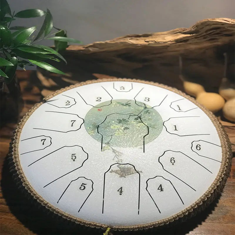 Panem Tongue Drum 13 Inch Steel Tongue Drum Accessories Musical Instruments Percussion Meditation Spiritual Chamanico Drums