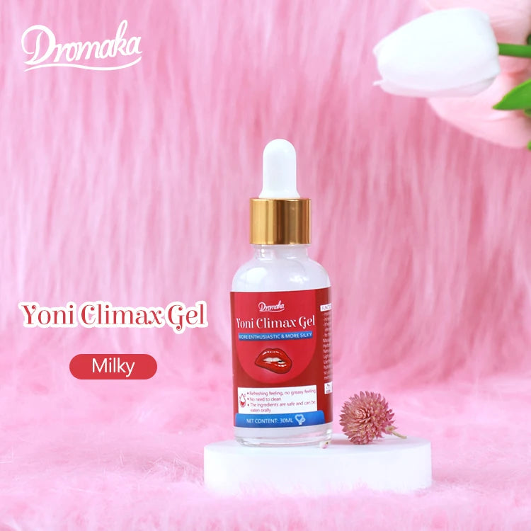 Dromaka 30ml WAP Natural Plant Based Yoni Slime Lubricant Balance pH Women Private Part Wetter Yoni Climax Gel