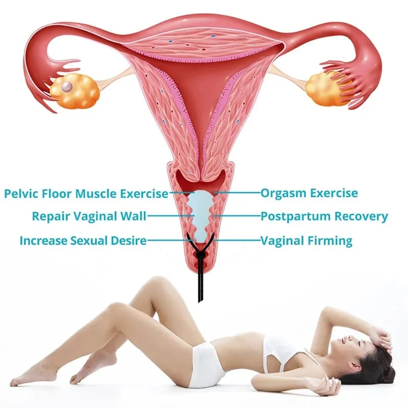 3pc/4pc Yoni Egg Women Kege Exercise Ball Set Natural Jade Stone Yoni Wand Train Pelvic Muscles Vaginal Massage Wellness Health