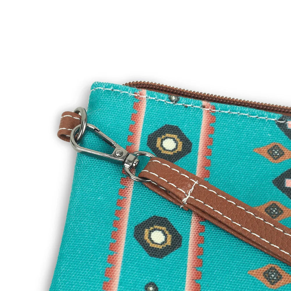 Hot Selling Bohemian Style Women's Wallet Fashion European American Retro Portable Women's Bag Leisure Trend Zipper Small Wallet