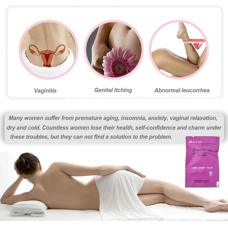 Yoni Products Wholesale Medical Tampons for Women Vaginal care Female Hygiene Chinese Medicines Vagina care Pearls Beauty Woman