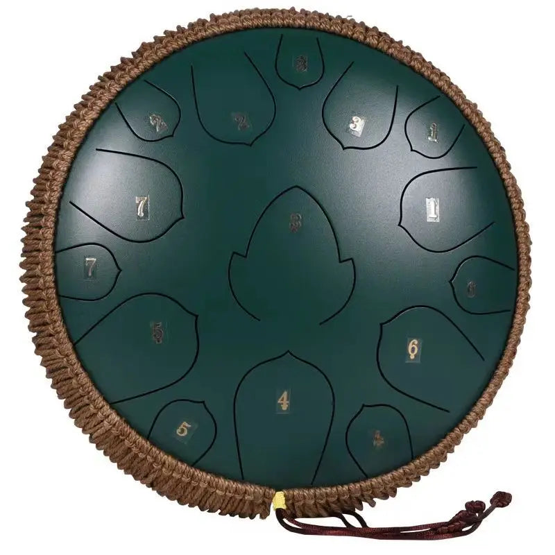 Panem Tongue Drum 13 Inch Steel Tongue Drum Accessories Musical Instruments Percussion Meditation Spiritual Chamanico Drums