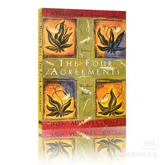 new The Four Agreements: A Practical Guide To Personal Freedom By Don Miguel Ruiz Success Self-help English Book