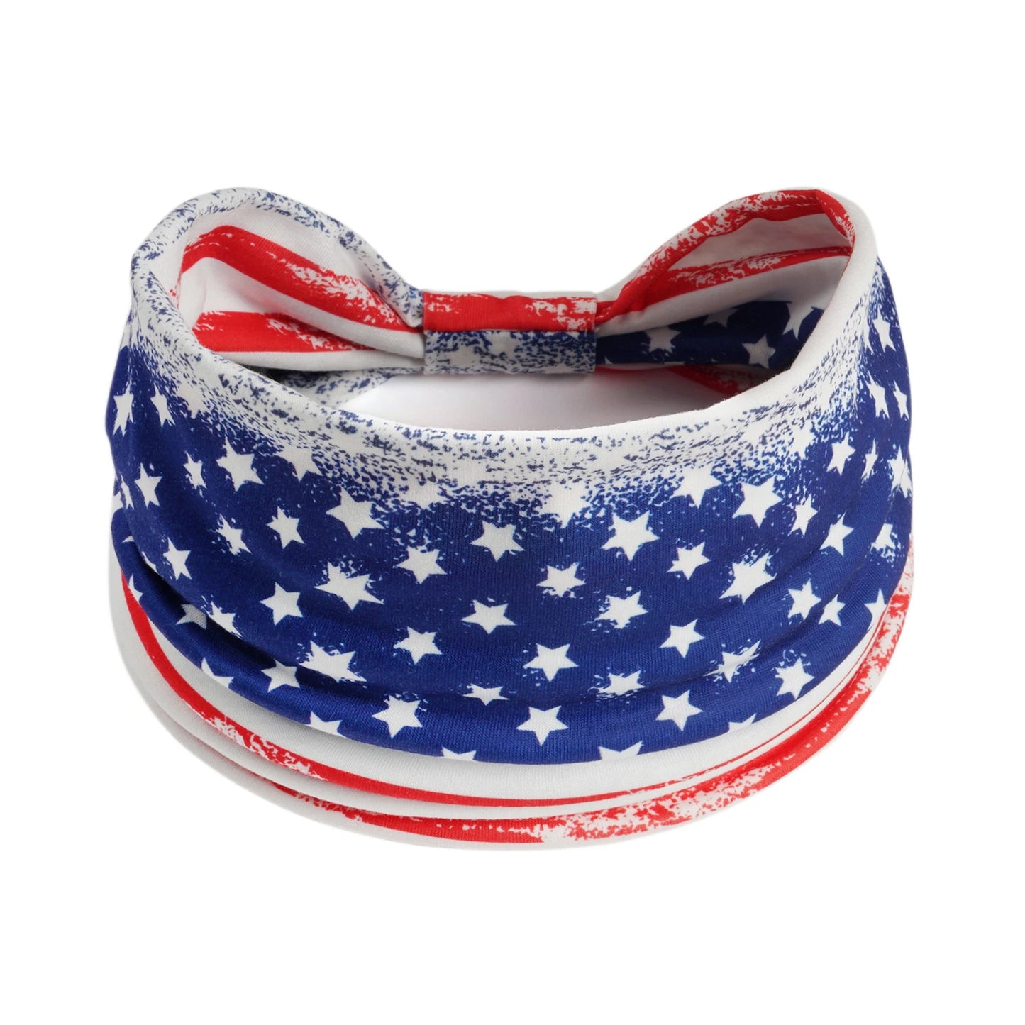 Bohemian Style Elastic Hair Bands Yoga Headband Women Headwear Print Vintage Cross Unisex Scrunchies Hair Accessories