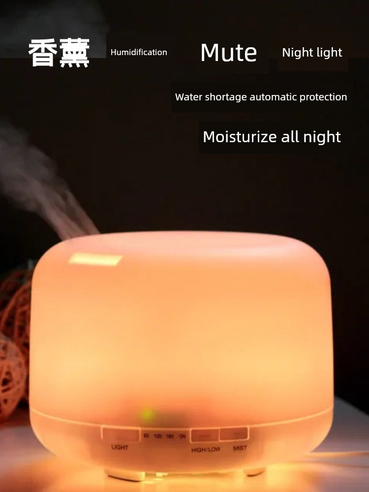 Aroma Diffuser Essential Oil Ultrasonic Aroma Diffuser Incense Burner Lamp Household Bedroom Automatic Aerosol Dispenser Timing Spray Humidifier Plug-in