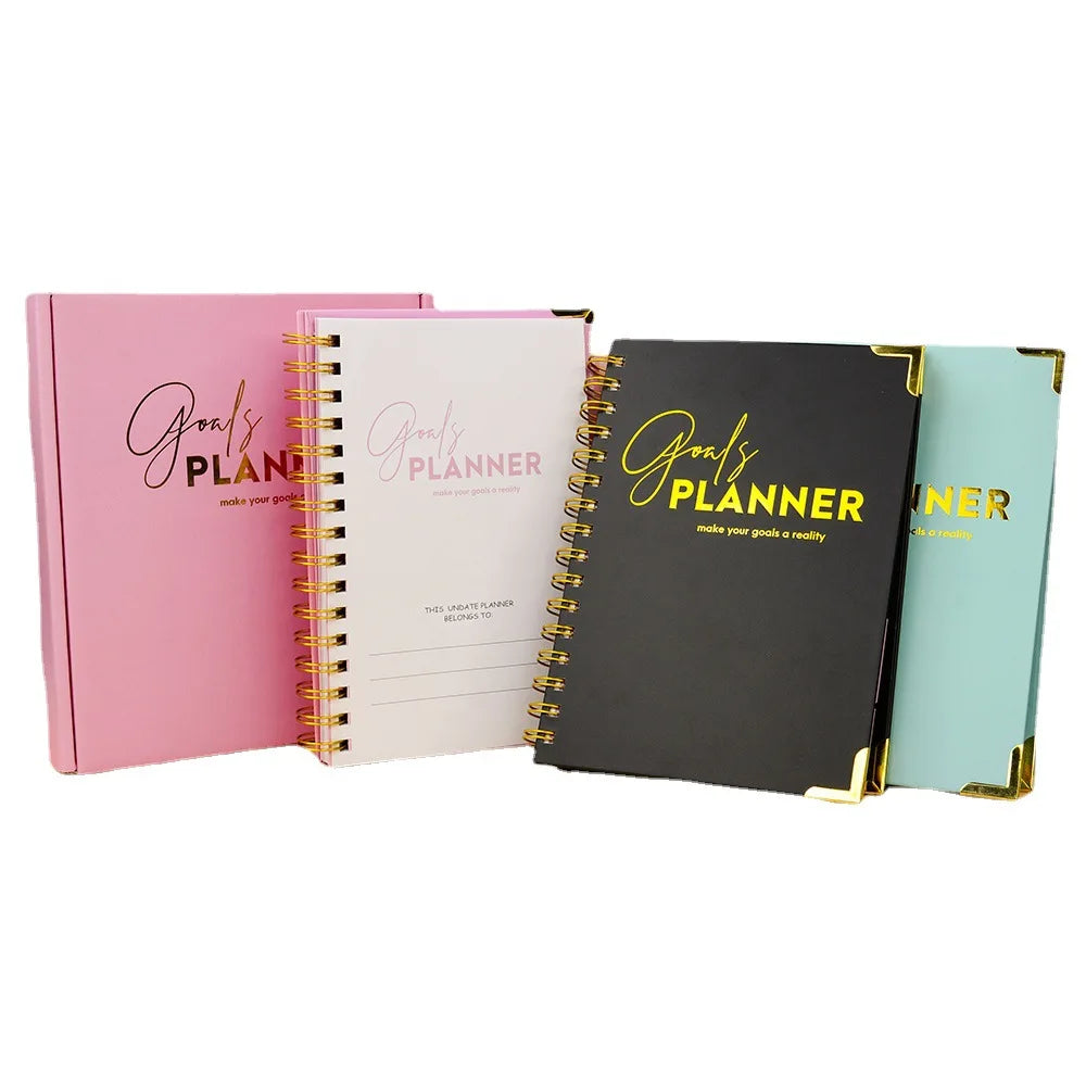 2024 A5 Agenda Planner Notebook Diary Weekly Planner Goal Habit Schedules Journal Notebooks For School Stationery Office