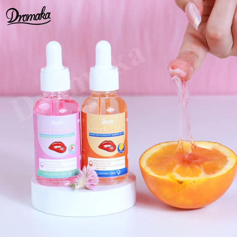 Dromaka 30ml WAP Natural Plant Based Yoni Slime Lubricant Balance pH Women Private Part Wetter Yoni Climax Gel