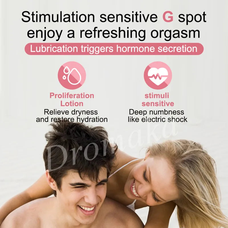 Dromaka 30ml WAP Natural Plant Based Yoni Slime Lubricant Balance pH Women Private Part Wetter Yoni Climax Gel