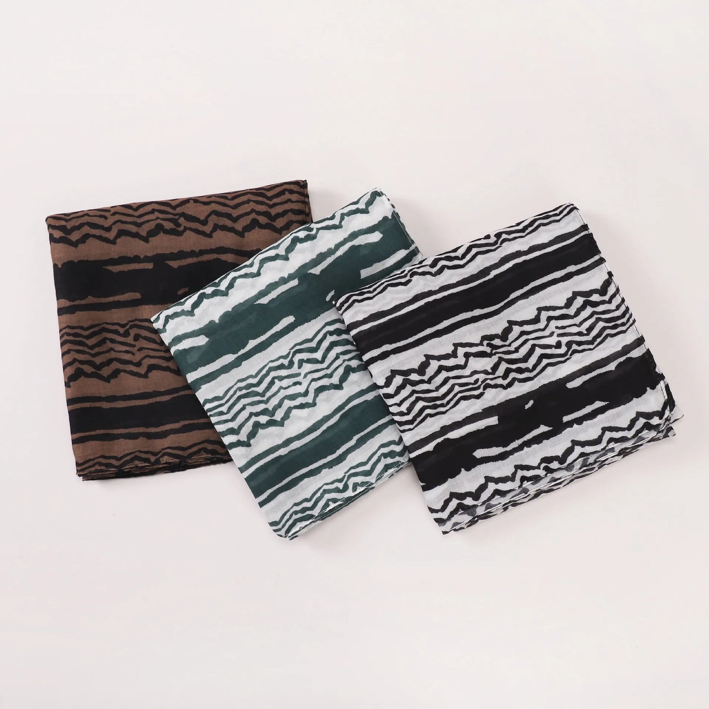 1Pcs Islam Ramadan Watercolor Print Hijab Women Bohemian Soft Muslim Hijabs Foulard Femme Shawl Wrap Scarf Headscarf