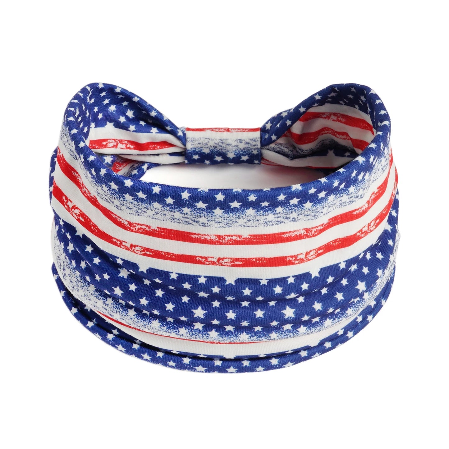 Bohemian Style Elastic Hair Bands Yoga Headband Women Headwear Print Vintage Cross Unisex Scrunchies Hair Accessories