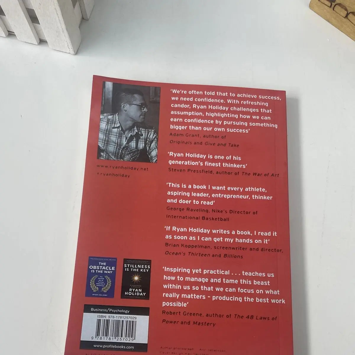 Ego Is The Enemy: The Fight To Master Our Greatest Opponent By Ryan Holiday Motivation Self-Improvement Success Self Help Book