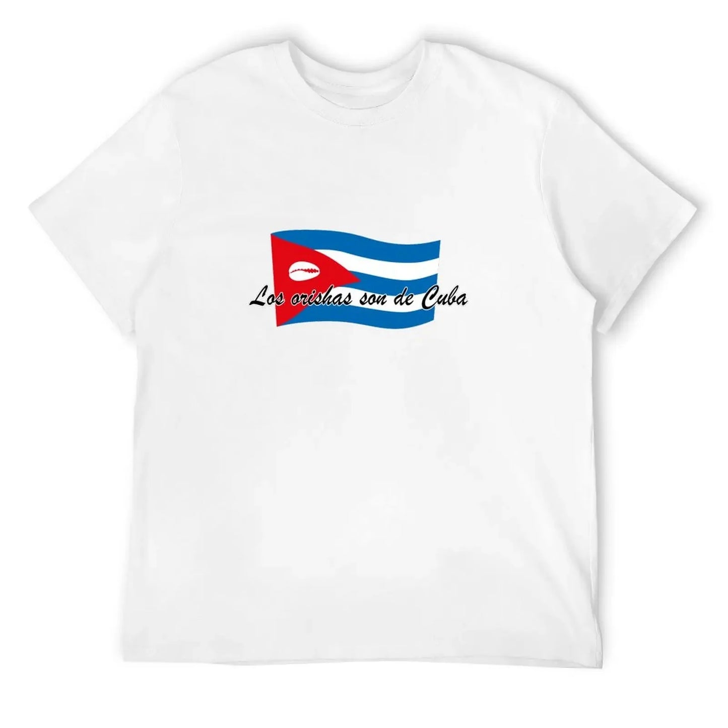 Los Orishas son de Cuba T-Shirt customs design your own graphic t shirts summer top custom shirt men workout shirt