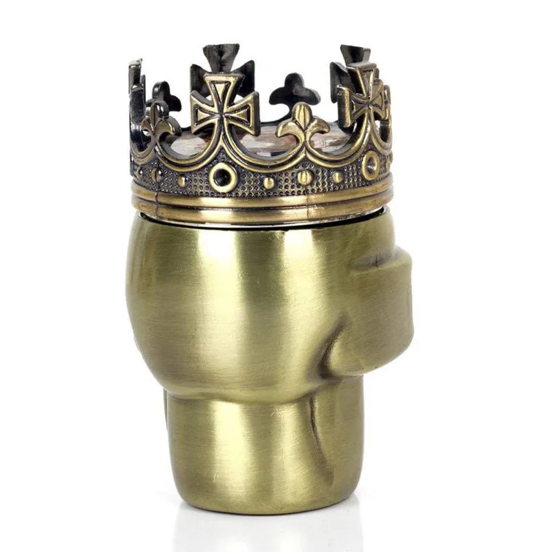 Punk Ghost Head Skull Style Plastic Tobacco Grinder Herbal Herb Hand Muller Smoke Grinders Smoking Accessories
