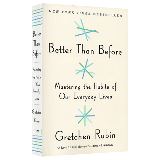 Better Than Before, Bestselling books in English, Self-Help books 9780804188951