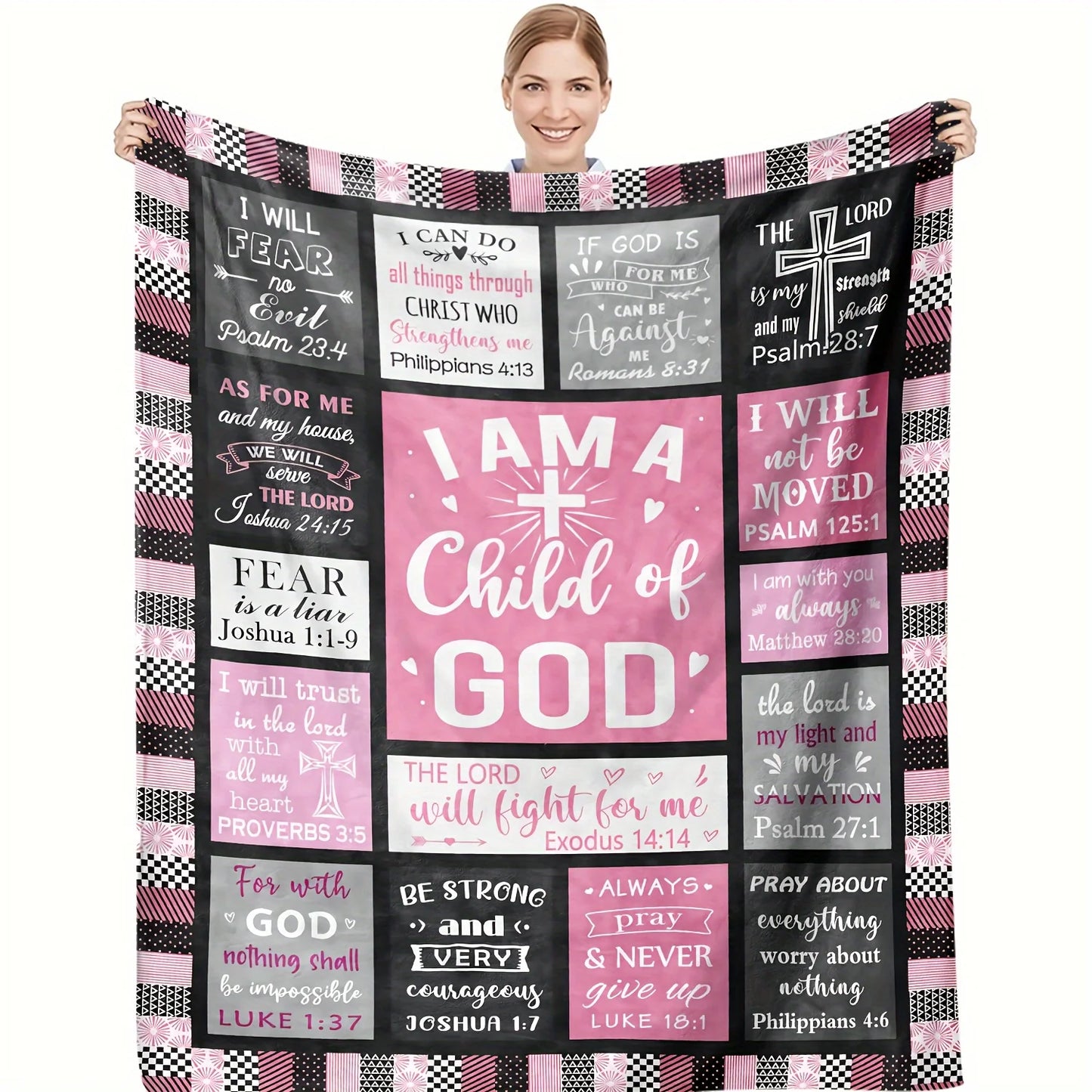 Christian Gifts For Women Blanket I Am A Child Of God Blankets Inspirational Religious Gifts Catholic Spiritual Gifts For Women