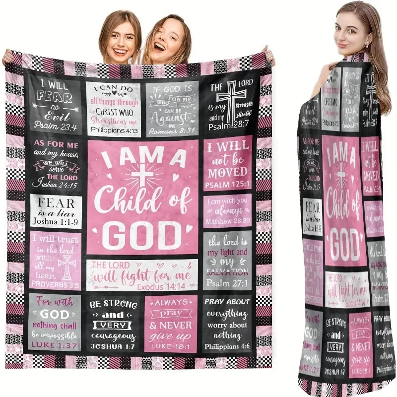 Christian Gifts For Women Blanket I Am A Child Of God Blankets Inspirational Religious Gifts Catholic Spiritual Gifts For Women