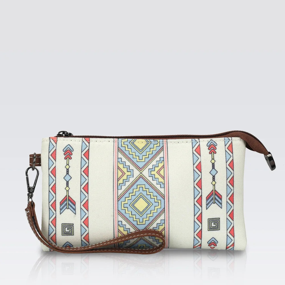 Hot Selling Bohemian Style Women's Wallet Fashion European American Retro Portable Women's Bag Leisure Trend Zipper Small Wallet
