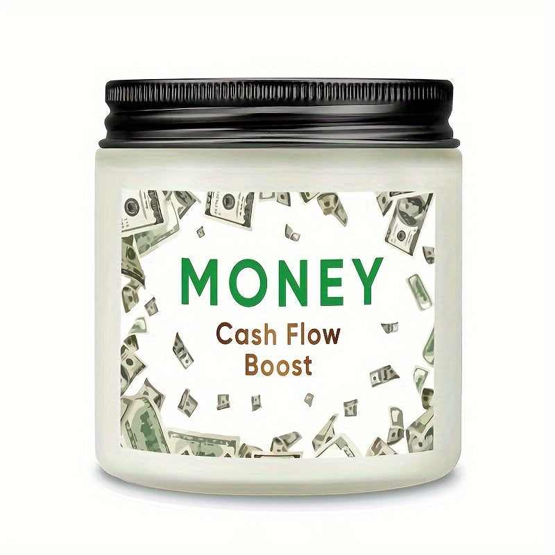 Money scented candles promote cash flow - Sage scented natural soy candles are used for purification and chakra treatment