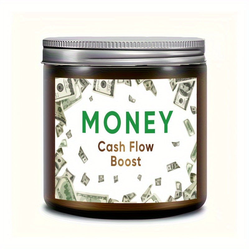 Money scented candles promote cash flow - Sage scented natural soy candles are used for purification and chakra treatment