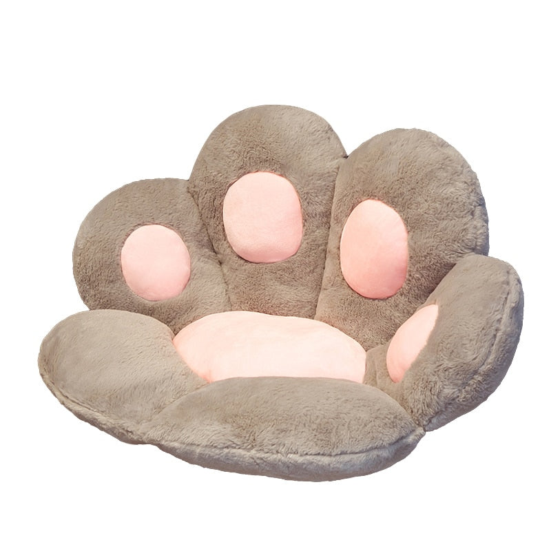 Kawaii Paw Pillow Animal Seat Cushion Stuffed Cat Paw Flower Pillow Plush Sofa Indoor Floor Home Chair Decor Children Gift