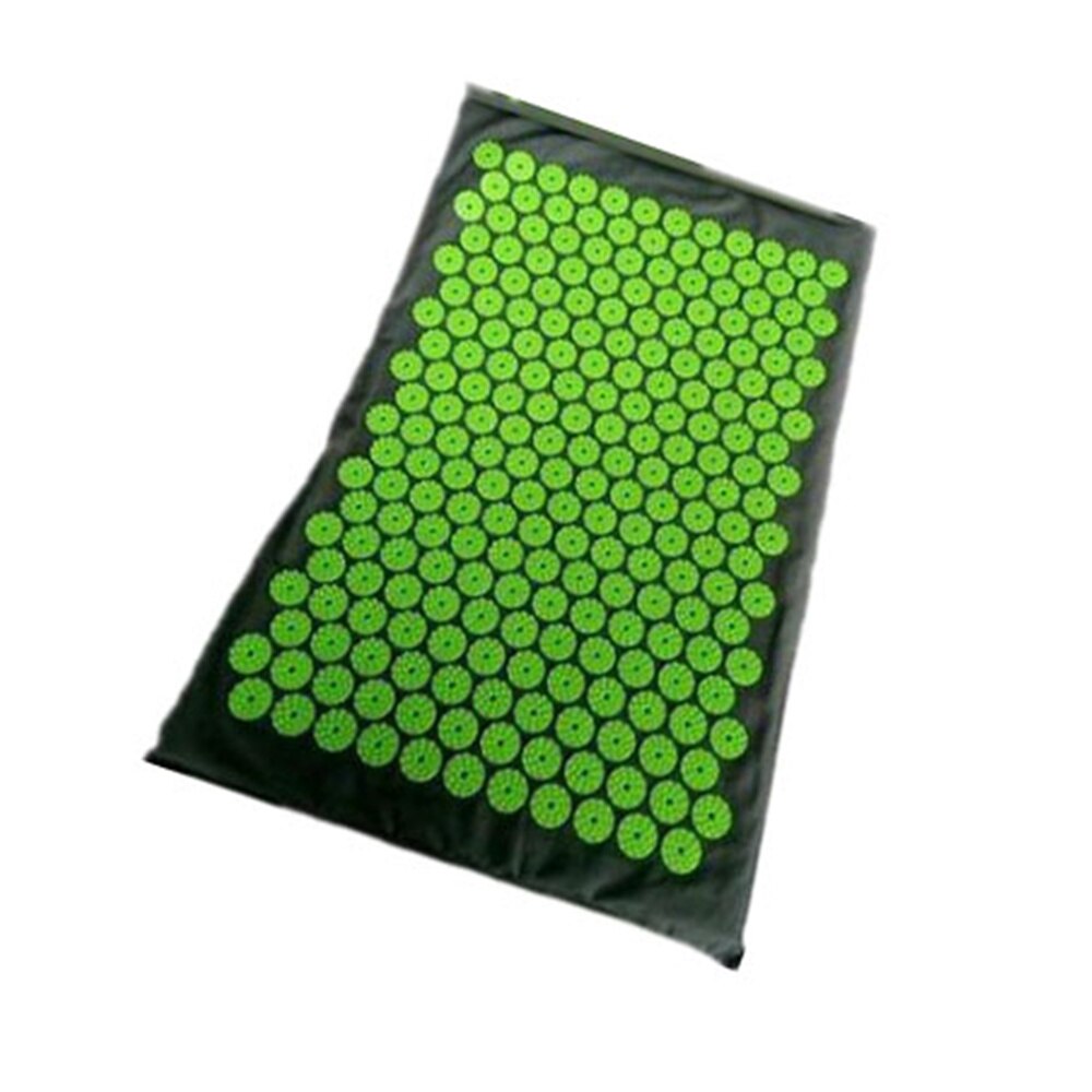 Acupressure Mat Yoga Mat Pillow Meditation Set Massage Mat Relieve Stress Body Pain Fitness Exercise Mats Yoga Massager Cushion