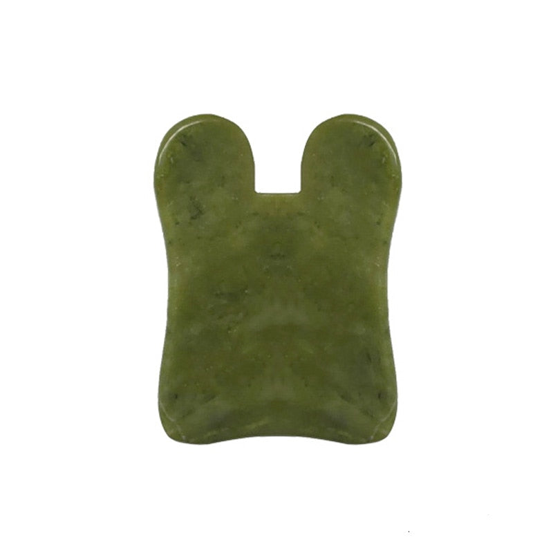 Natural Jade Roller Face Massager Real Stone Gouache Scraper For Face Yoni Eggs Kegel Exerciser Facial Massagers Crystal  Roller