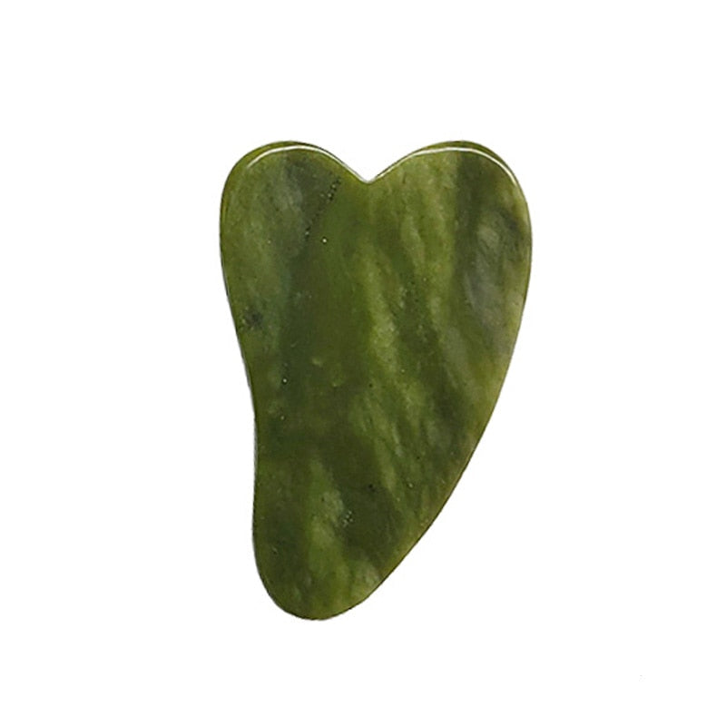 Natural Jade Roller Face Massager Real Stone Gouache Scraper For Face Yoni Eggs Kegel Exerciser Facial Massagers Crystal  Roller