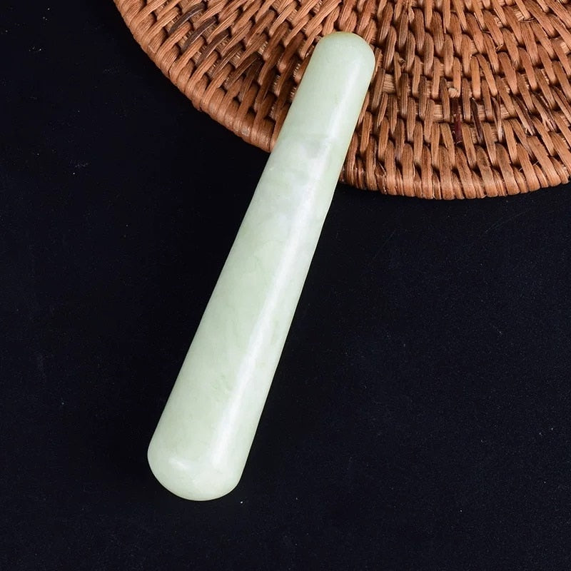 Rose Quartz Yoni Wand Natural White Crystal Massage Wand Obsidian Yoni Stick Natural Stone Body Massage Stick Face Massager Bar