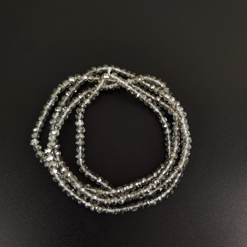 Fashion Crystal African Waist Beads for Women Chain Creative Beads Decor Waist Sex Body Jewelry Belly Chain Necklace Accessories