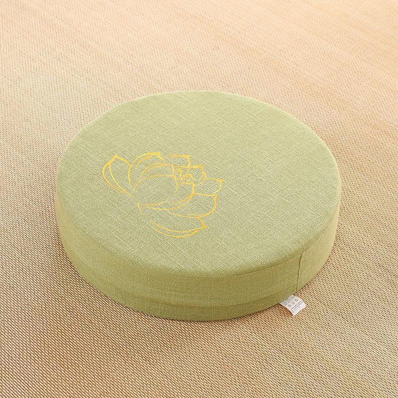 IZIMU 40X6CM Yoga Meditate PEP Hard Texture Meditation Cushion Backrest Pillow Japanese Tatami Mat Removable and Washable
