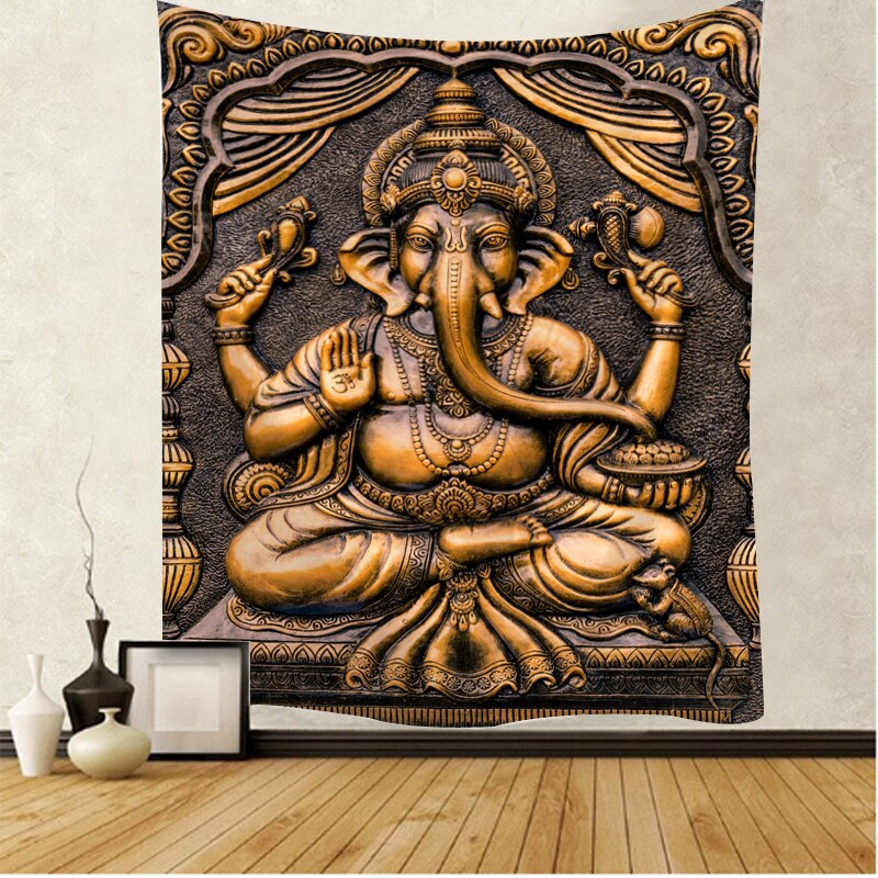 Indian gods, Hinduism, vertical frame, beauty, greeting cards, spirituality, art, traditional Bohemian Hippie wall decoration