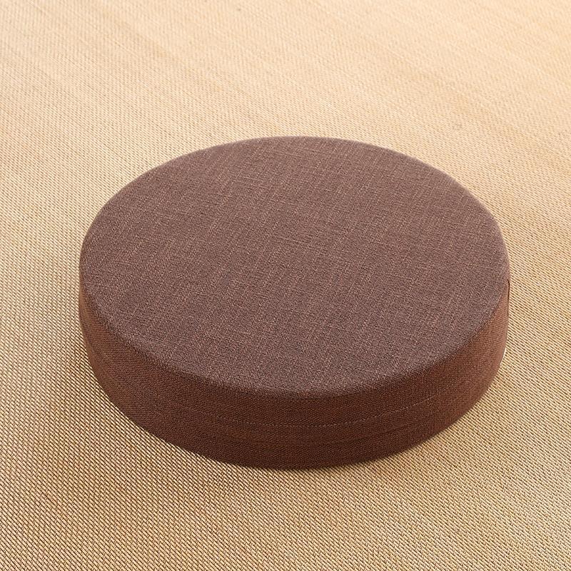 IZIMU 40X6CM Yoga Meditate PEP Hard Texture Meditation Cushion Backrest Pillow Japanese Tatami Mat Removable and Washable
