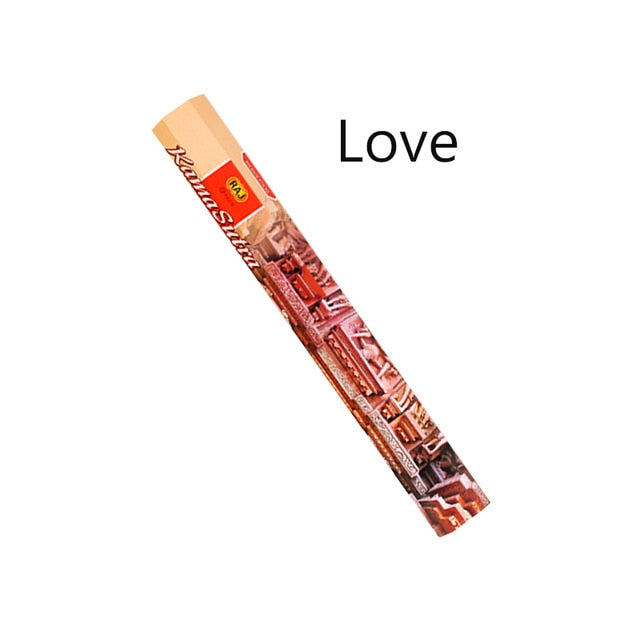 White Sage India Stick Incense Handmade Natural Meditation Sandalwood Frankincense Yoga Incense Flower Scent Tibetal 1box
