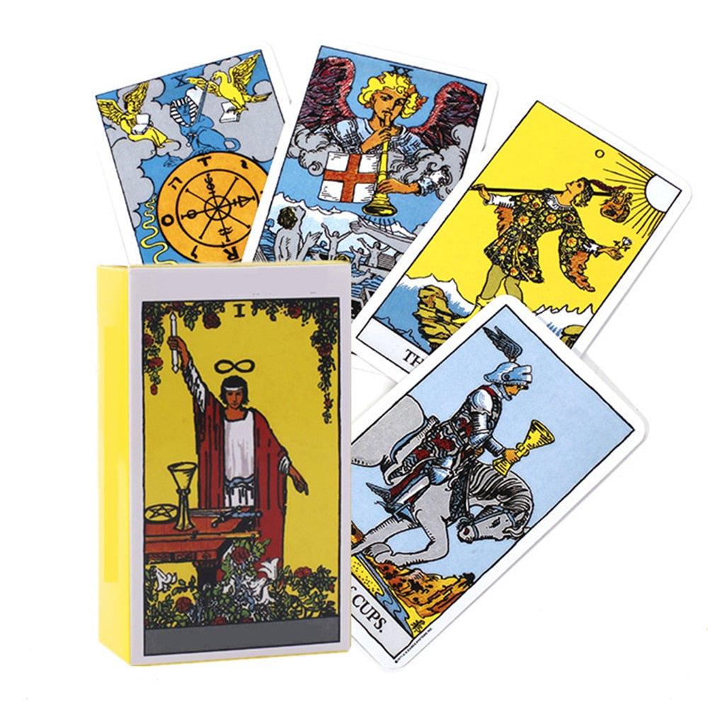 Modern Tarot Tarot Cards Deck Board Games English for Family Gift Party Playing Card Game Entertainment