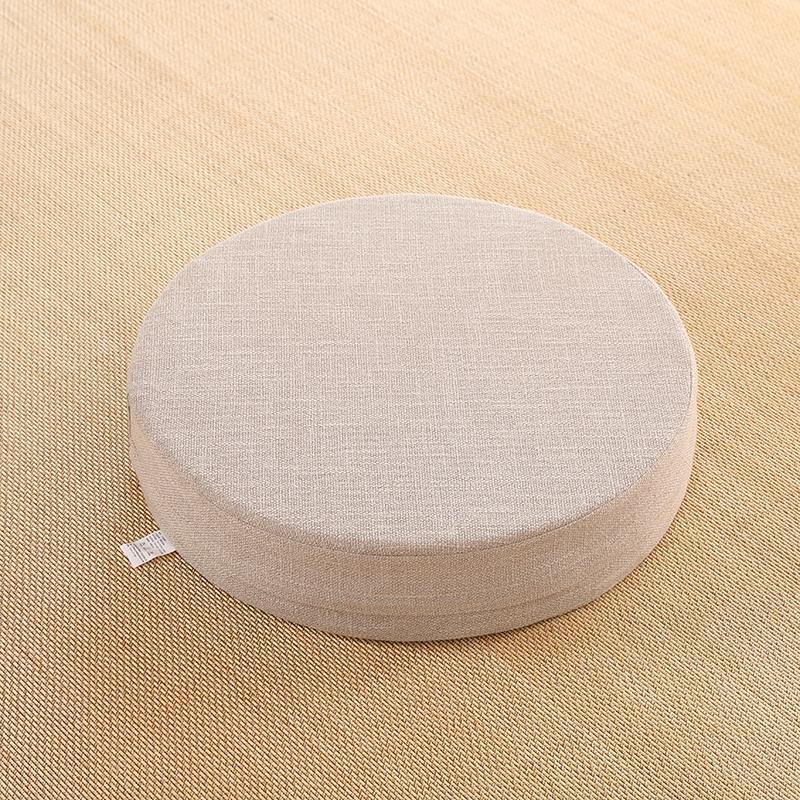 IZIMU 40X6CM Yoga Meditate PEP Hard Texture Meditation Cushion Backrest Pillow Japanese Tatami Mat Removable and Washable