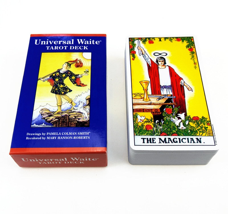 new Tarot deck oracles cards mysterious divination green witch tarot cards for women girls cards game board game