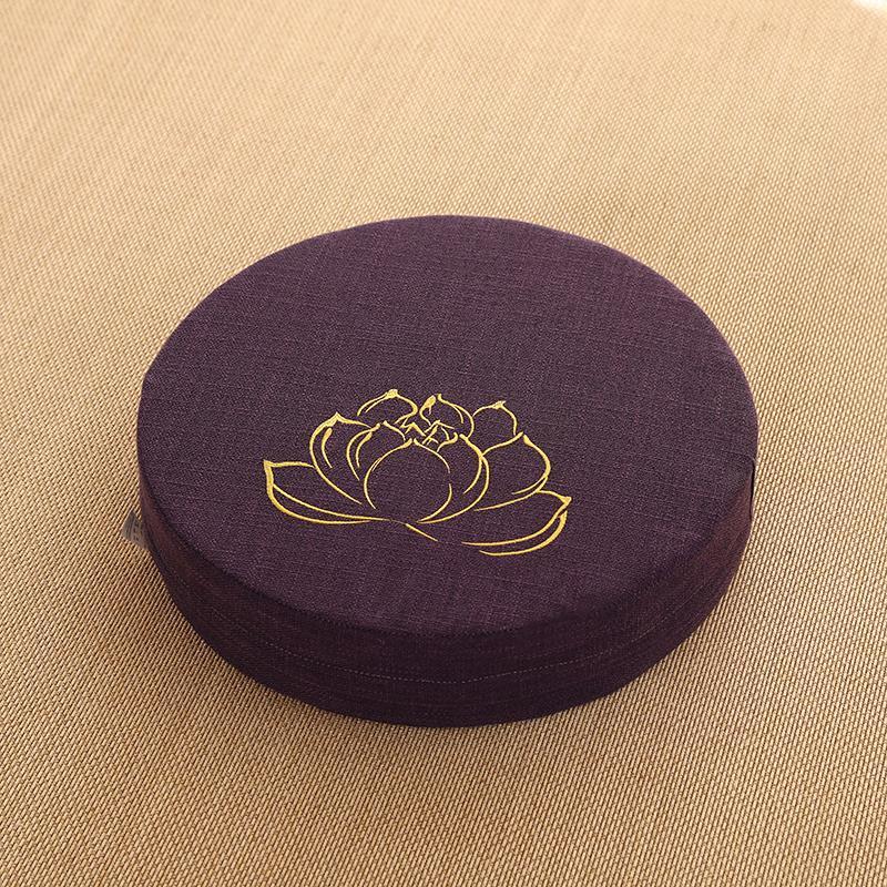 IZIMU 40X6CM Yoga Meditate PEP Hard Texture Meditation Cushion Backrest Pillow Japanese Tatami Mat Removable and Washable